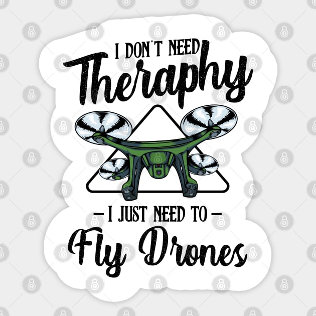 Drone Sticker by Lumio Gifts